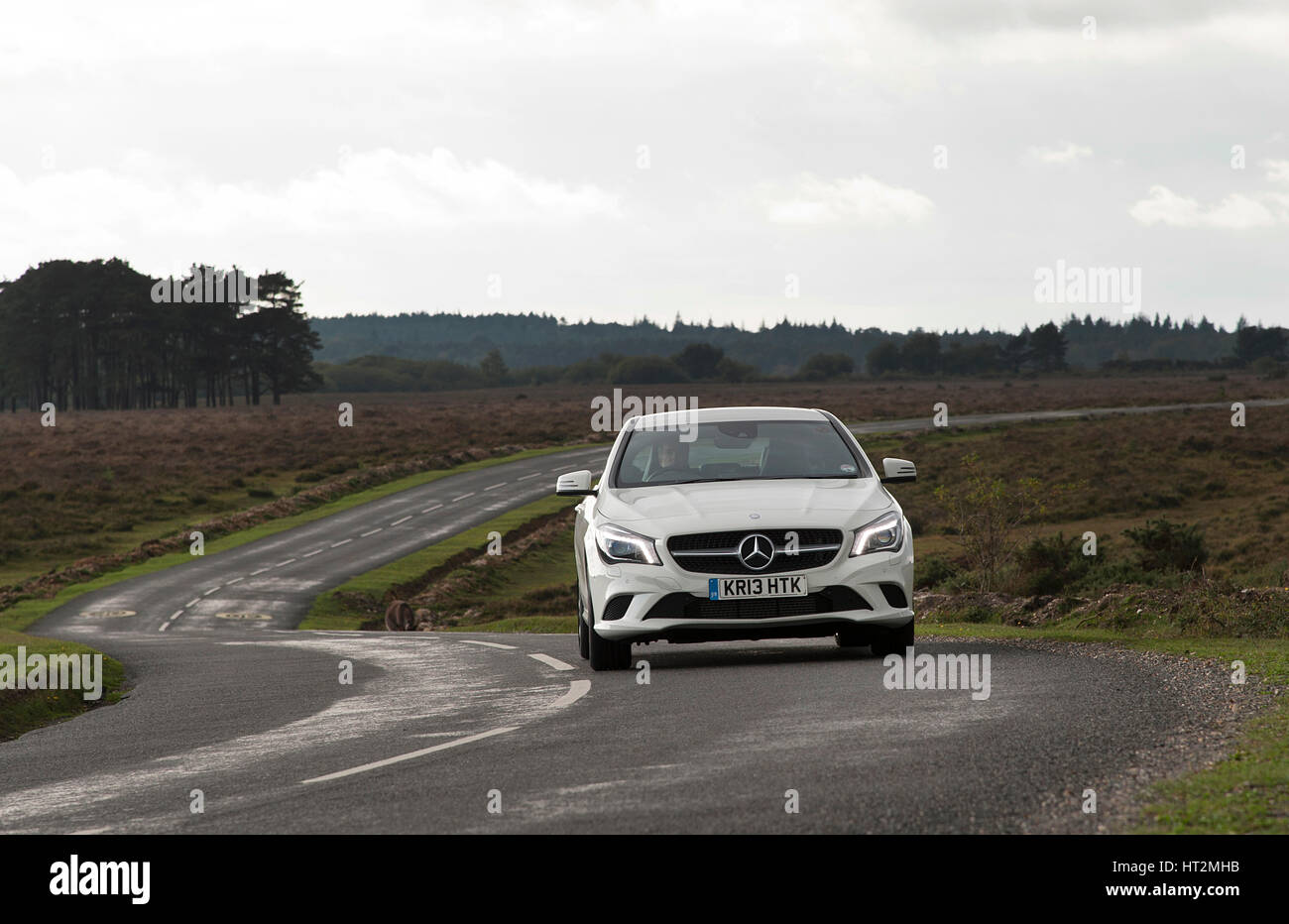 2013 Mercedes-Benz CLA 180 Sport Künstler: unbekannt. Stockfoto