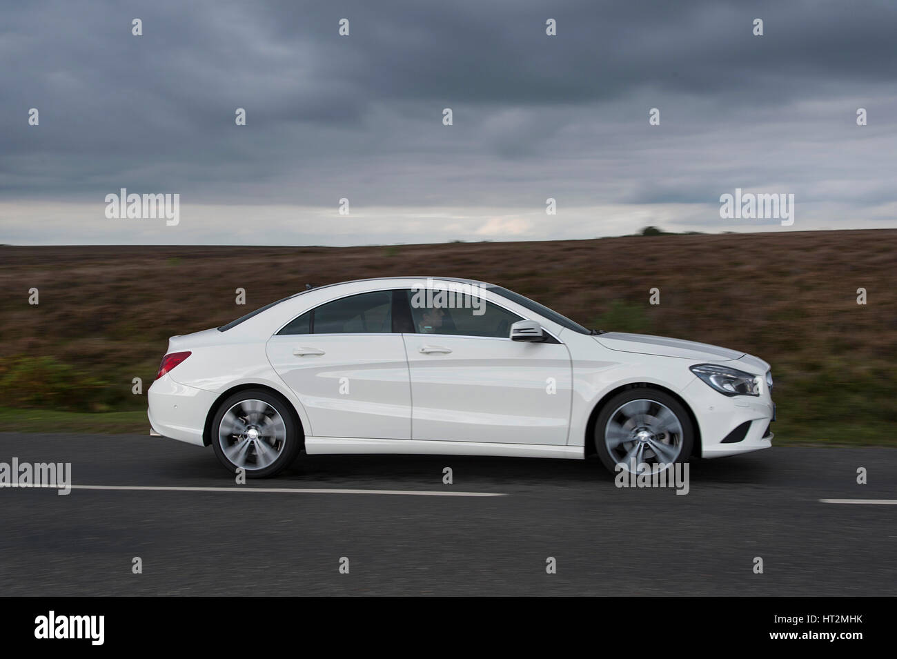 2013 Mercedes-Benz CLA 180 Sport Künstler: unbekannt. Stockfoto