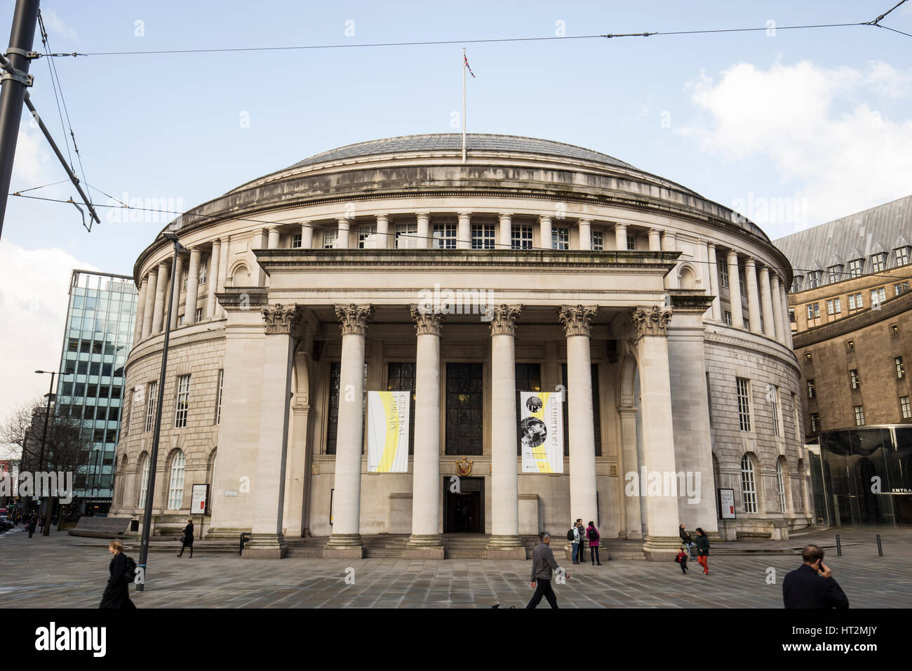 Manchester Central Library, Manchester, England Stockfoto