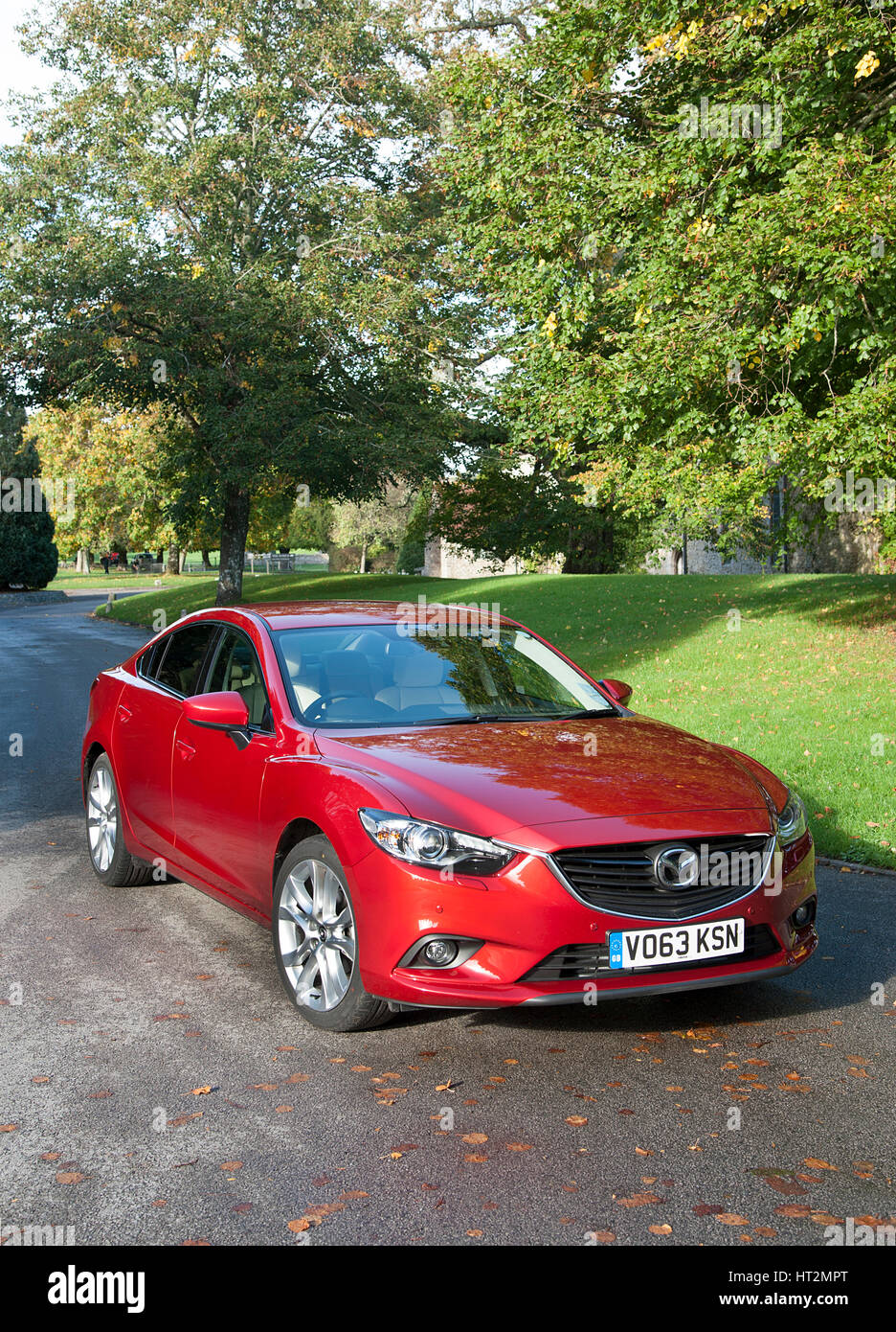 2013 Mazda 6 2.2D Sport Nav Künstler: unbekannt. Stockfoto