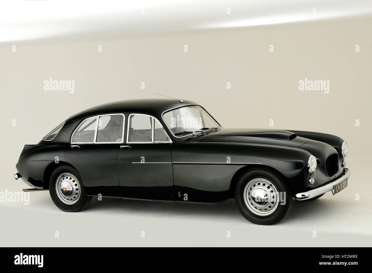 1957 Bristol 405 2 Liter Limousine Künstler: unbekannt. Stockfoto