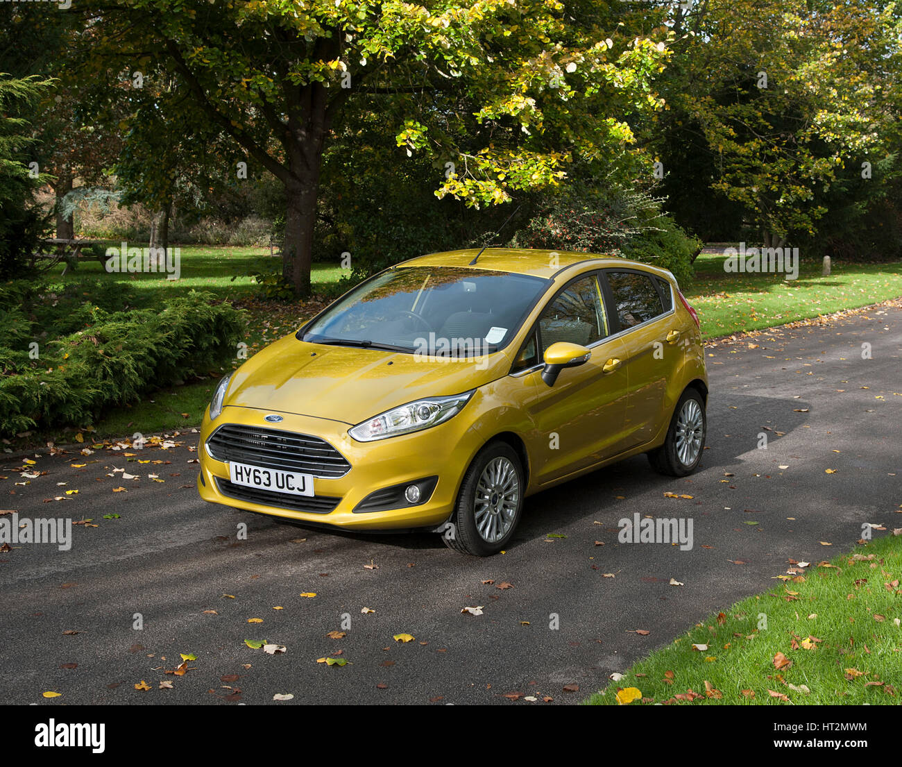 2013 ford Fiesta Econetic Künstler: unbekannt. Stockfoto