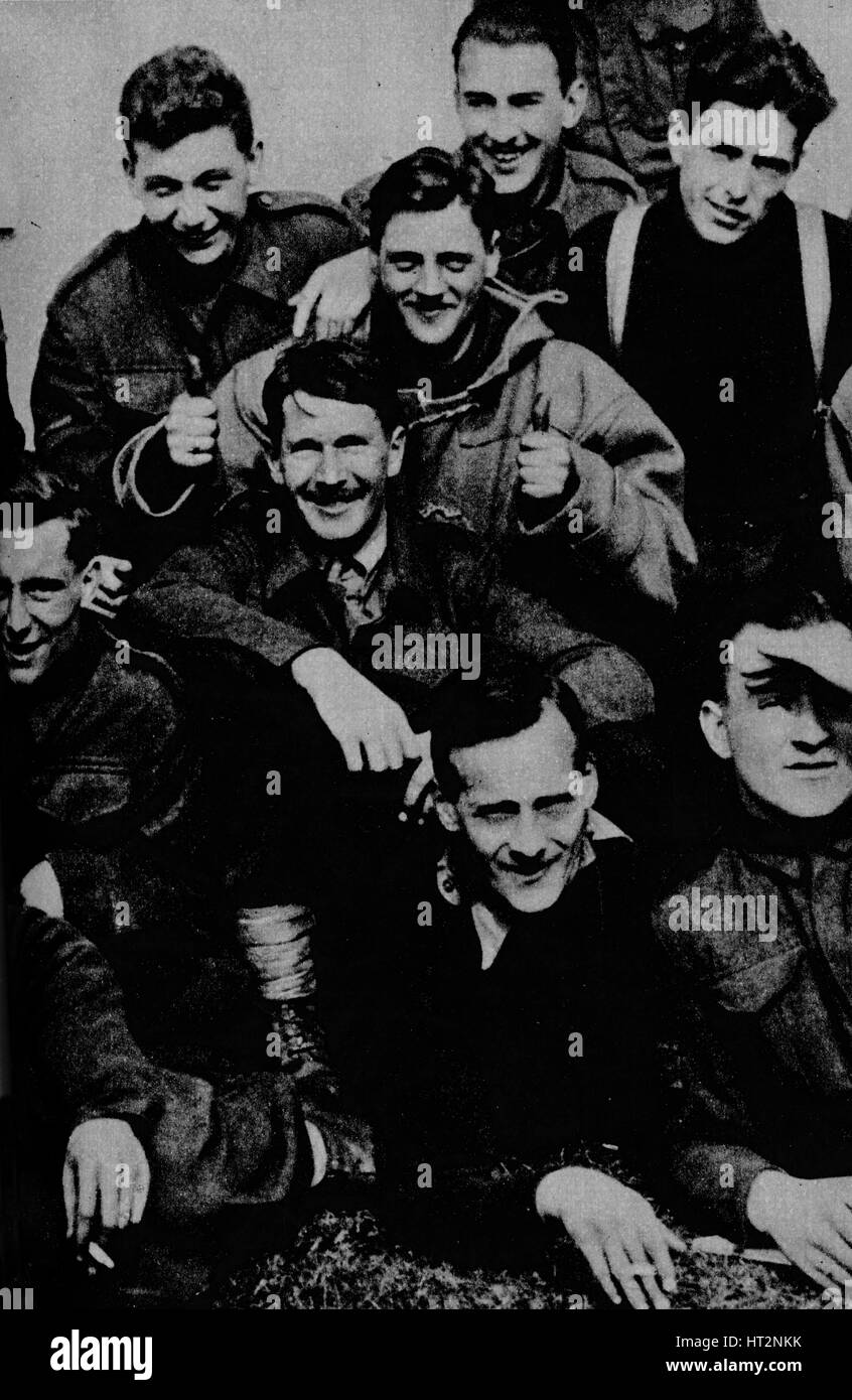 "Der Geist von St. Nazaire", 1940-1942, (1943). Künstler: unbekannt. Stockfoto