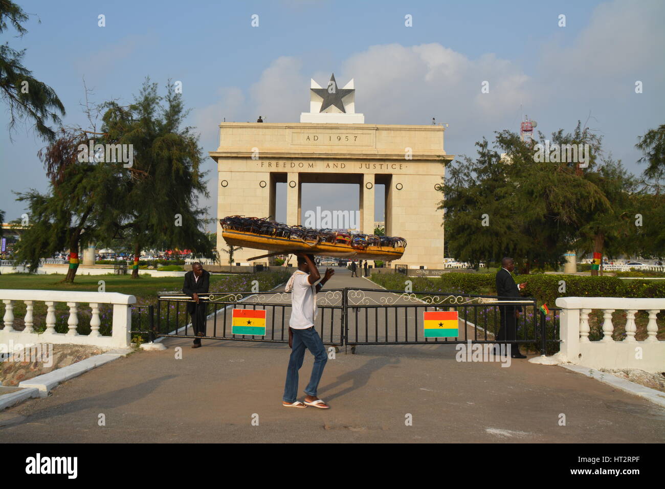 Unabhängigkeitstag, Ghana @ 60, 6 März, Accra, Ghana, Westafrika, Stockfoto