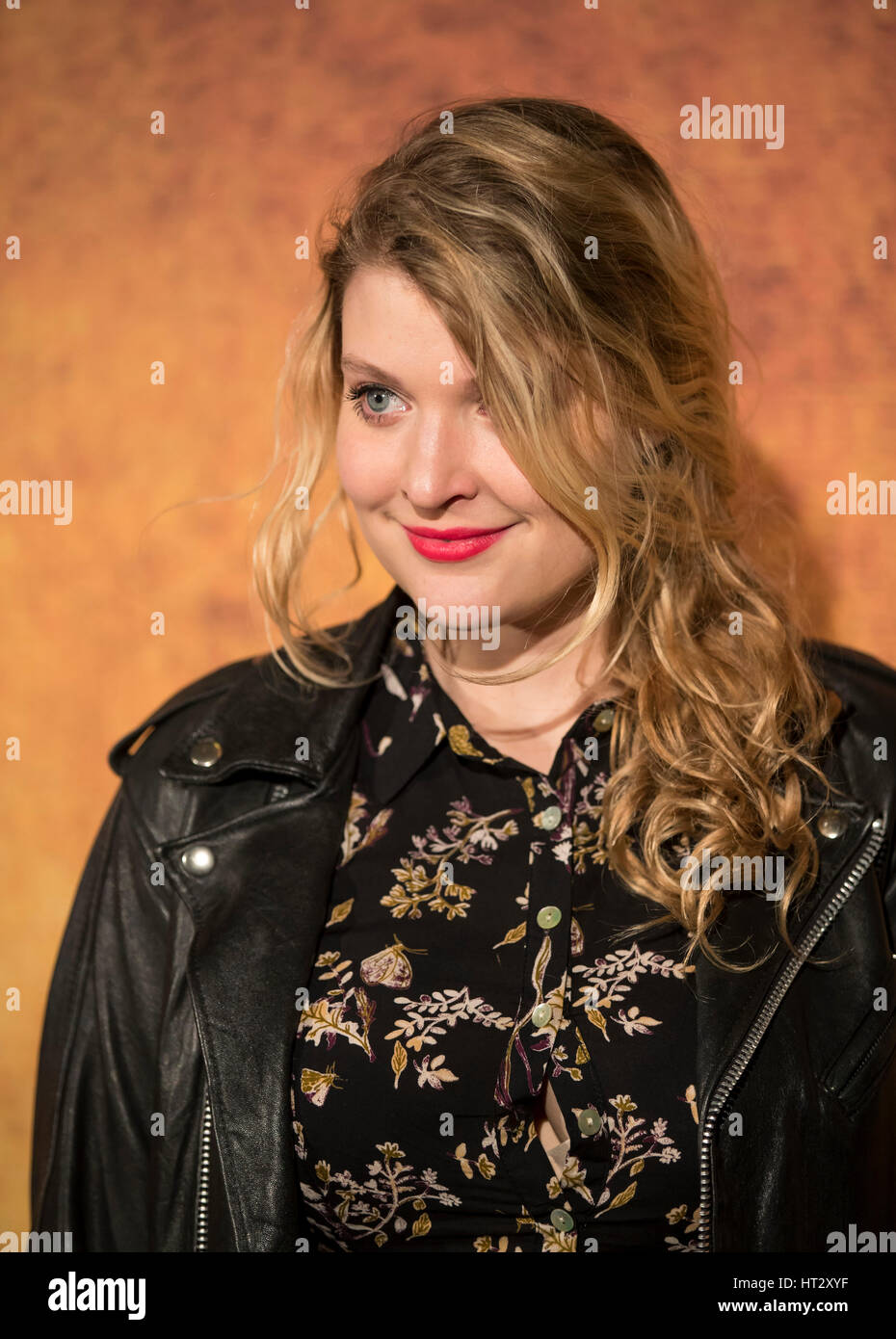 Berlin, Deutschland. 6. März 2017. Deutsche Schauspielerin Lara MANDOKI Man Doki Soulmates Und Wings of Freedom Konzert in Berlin, Deutschland bin 06.03.2017 Credit: Peter Schatz/Alamy Live News Stockfoto