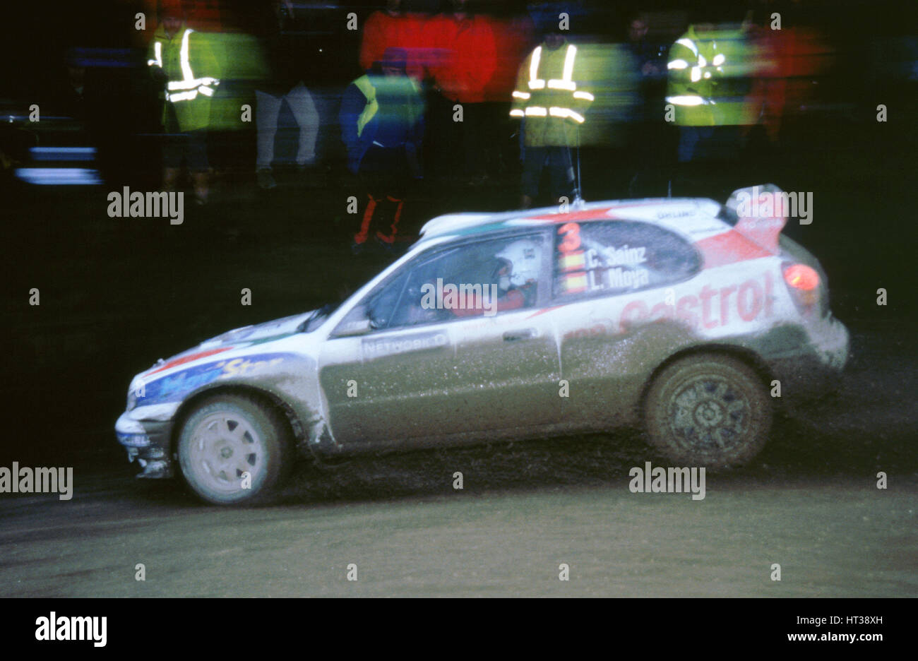 1999 Toyota Corolla Wrc, Carlos Sainz.Network Q Rallye. Künstler: unbekannt. Stockfoto