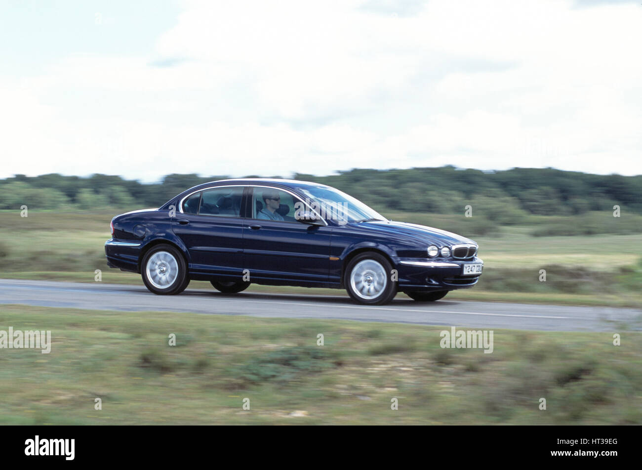 2001 Jaguar X Typ 2,5. Künstler: unbekannt. Stockfoto