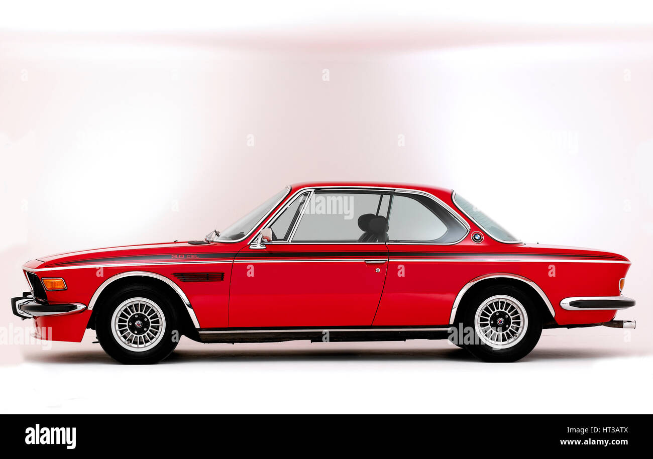 1973 BMW 3.0 CSL. Künstler: unbekannt. Stockfoto