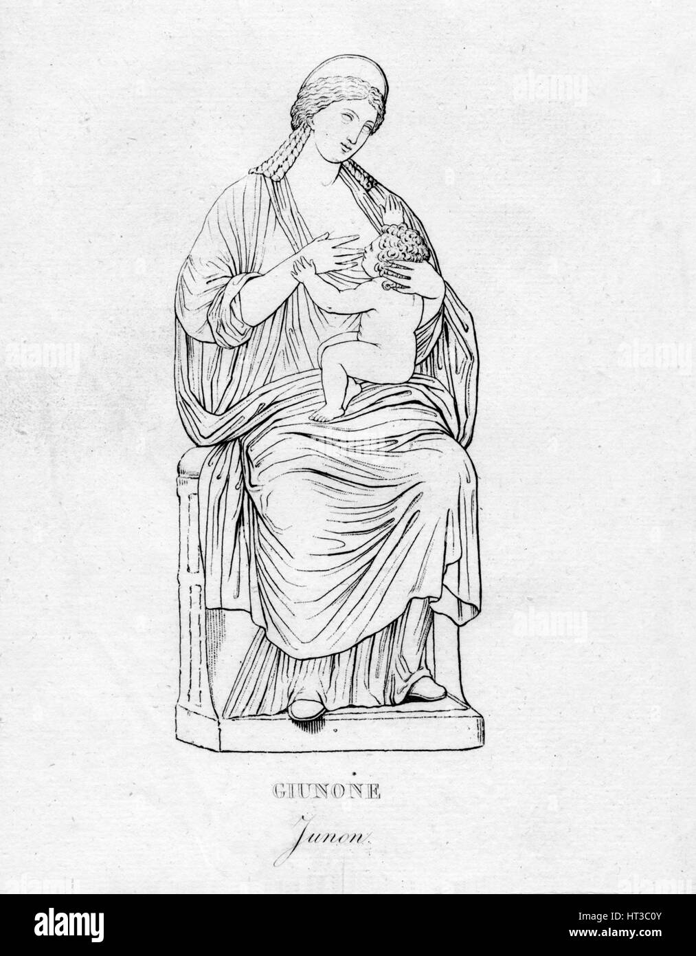 "Giunone (Junon)", c1850. Künstler: unbekannt. Stockfoto