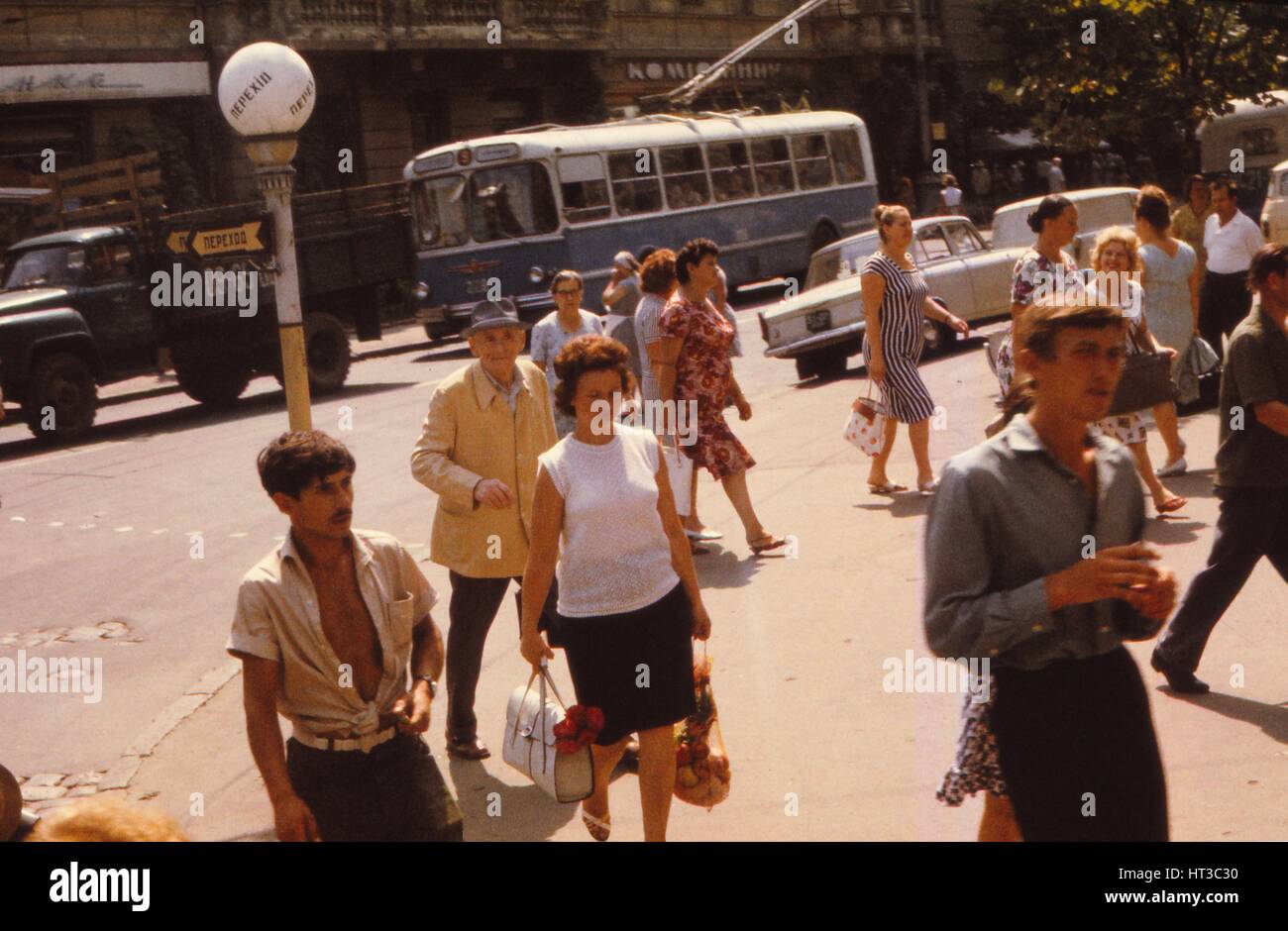 Straße Szene, Odessa, c1970s. Künstler: CM Dixon. Stockfoto