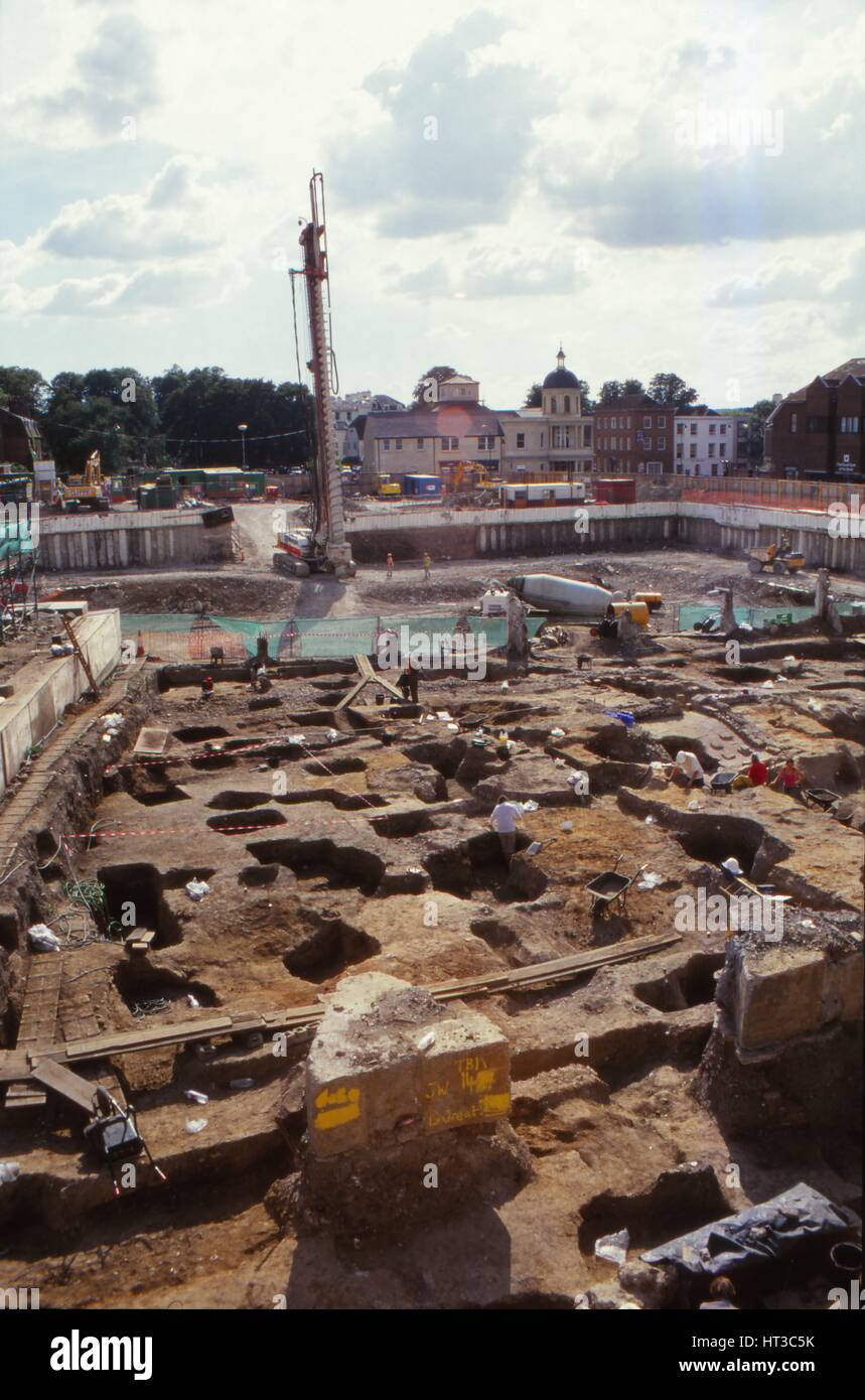 Die Big Dig, Canterbury, Kent. Sommer, 2002. Künstler: CM Dixon. Stockfoto