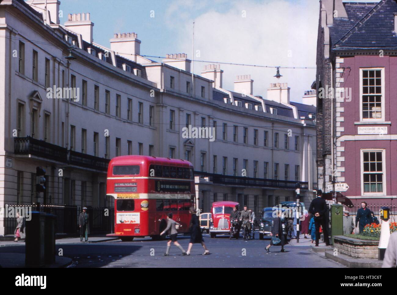 Straßenszene, York, 1958. Künstler: CM Dixon. Stockfoto