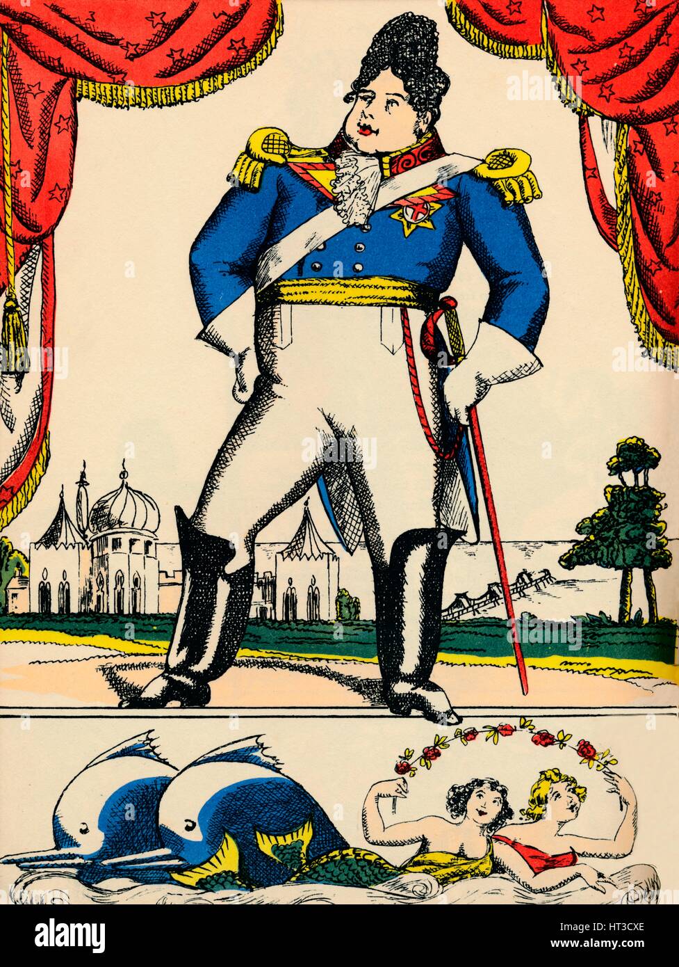 Georg IV., König von Großbritannien und Irland aus dem Jahr 1820, (1932). Künstler: Rosalind Thornycroft. Stockfoto