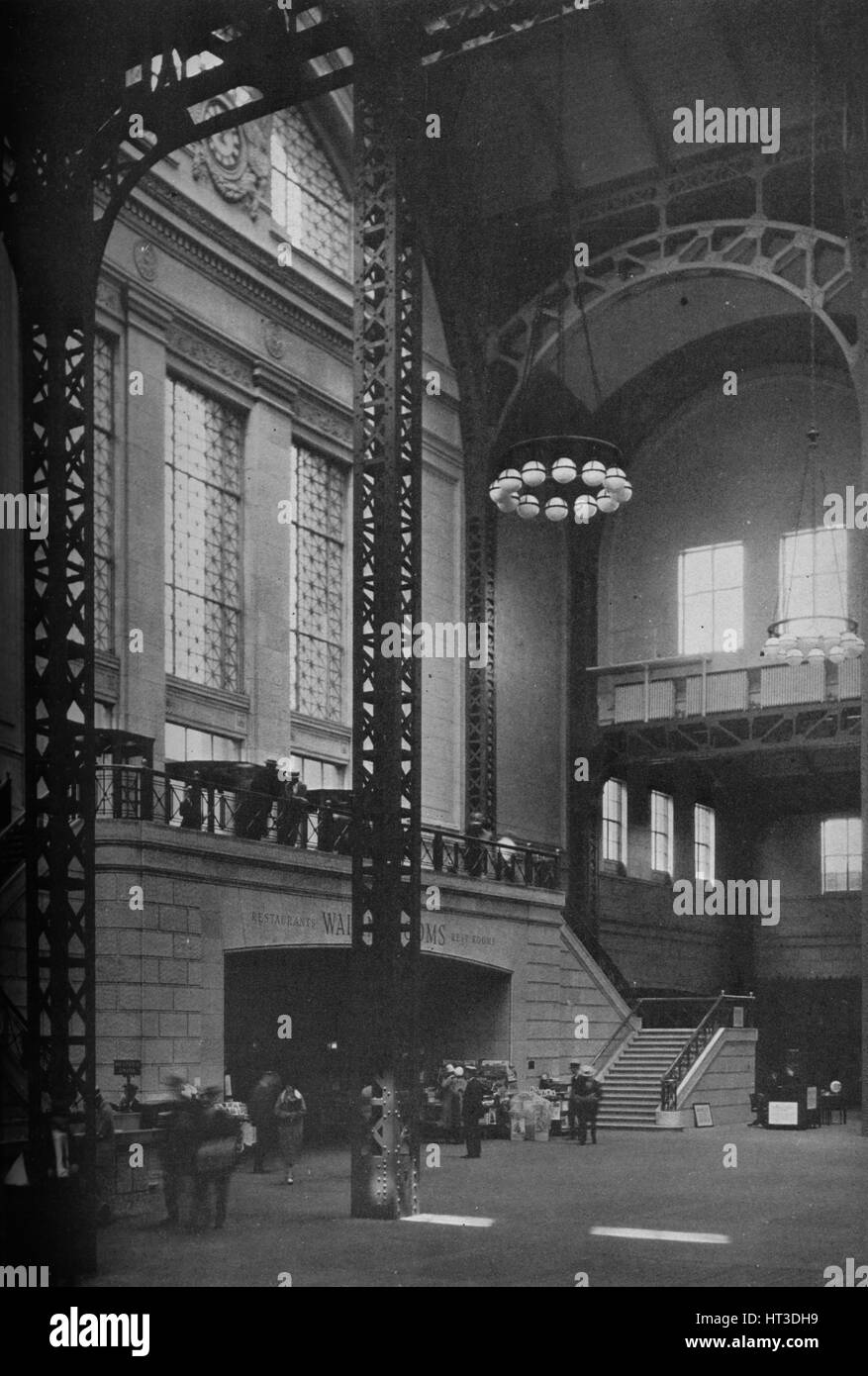 Sekundären zusammentreffen, Union Station Chicago, Illinois, 1926. Künstler: unbekannt. Stockfoto