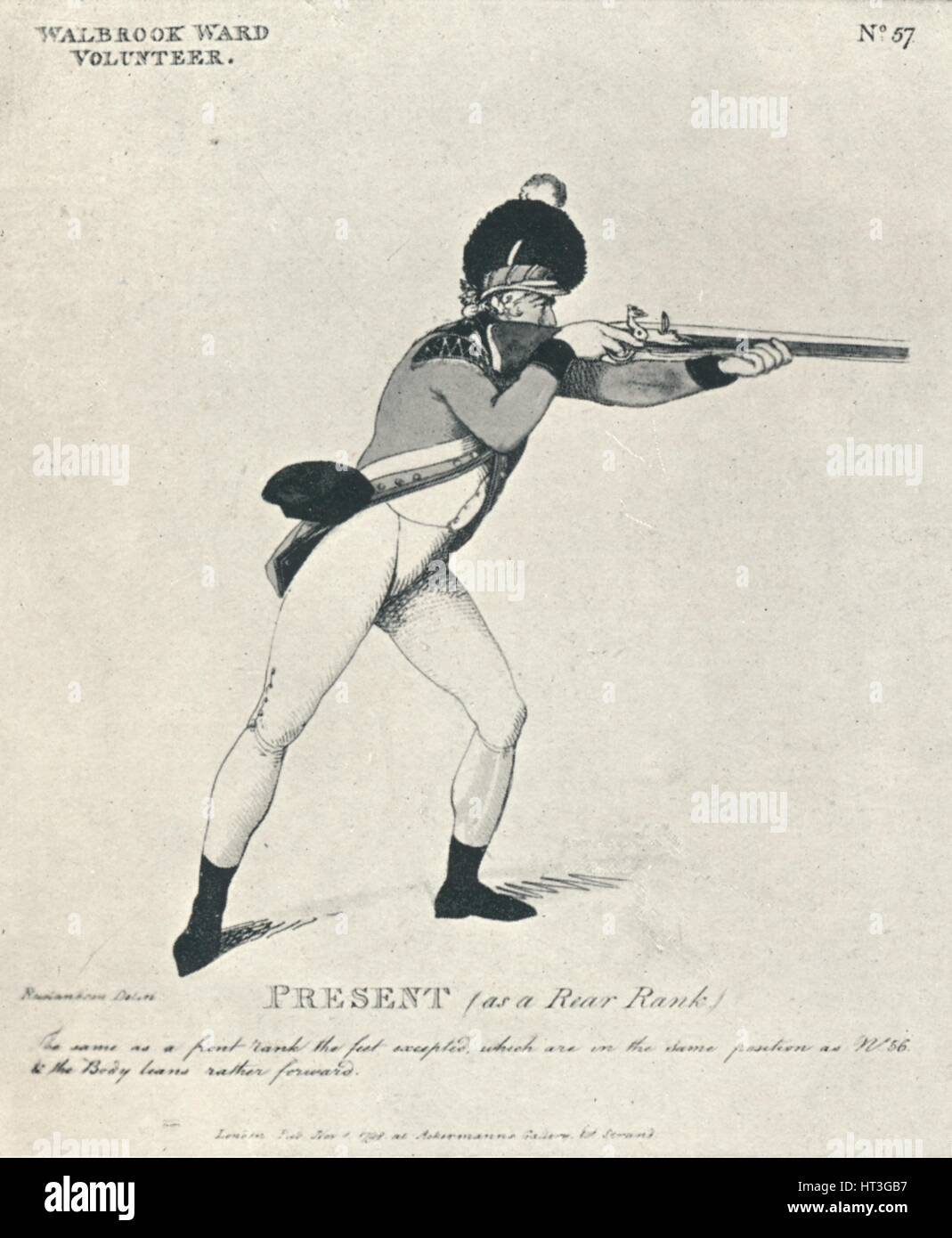 "Geschenk (als einen hinteren Rang)", 1798 (1909). Künstler: Thomas Rowlandson. Stockfoto