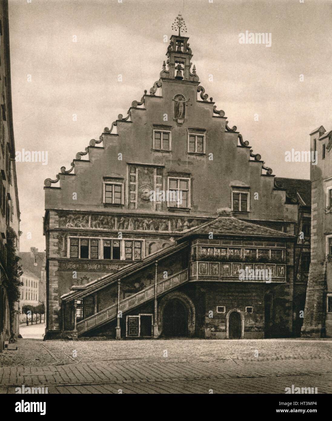 "Lindau Im Bodensee. Rathaus, 1931. Künstler: Kurt Hielscher. Stockfoto