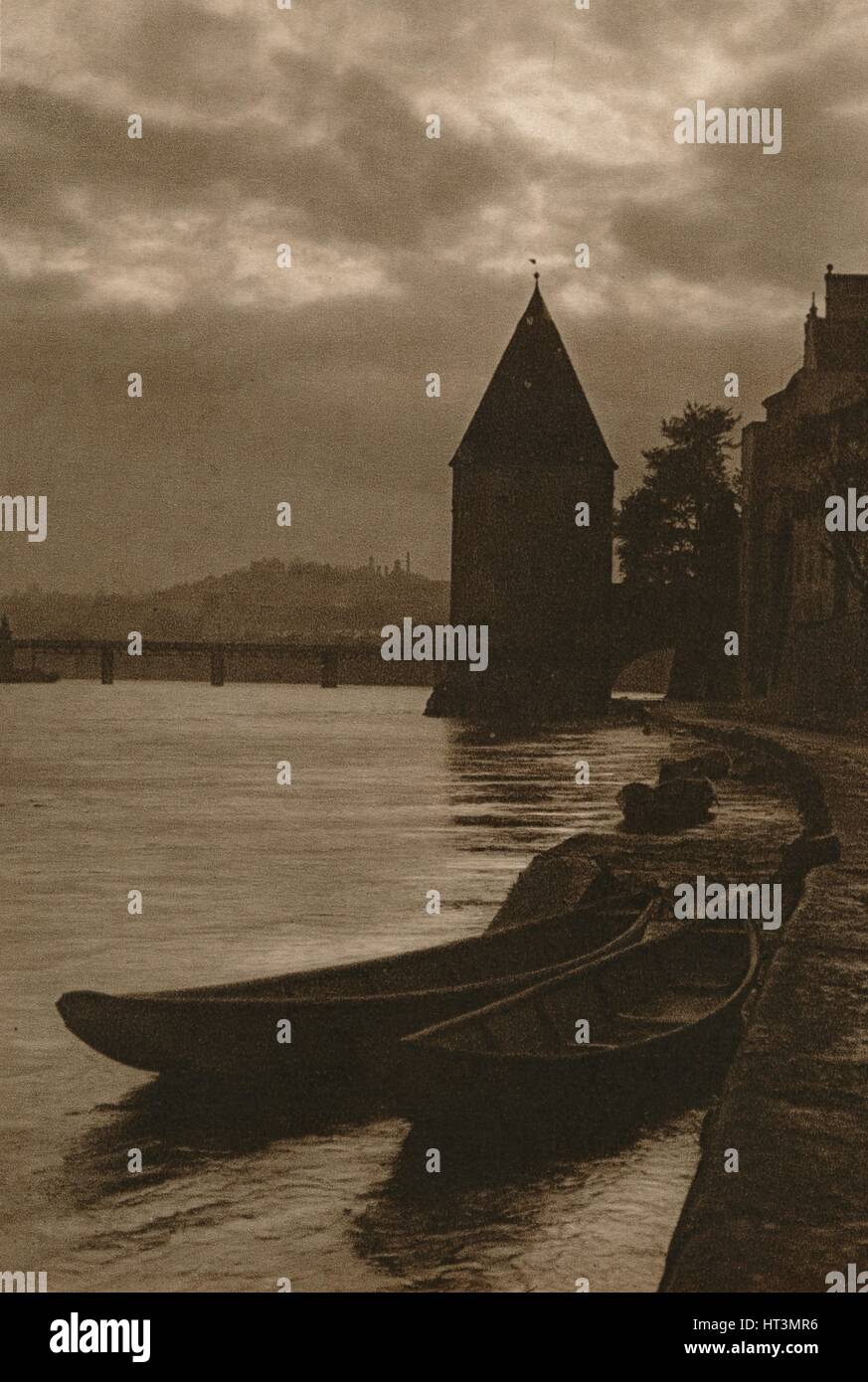 "In Passau", 1931. Künstler: Kurt Hielscher. Stockfoto