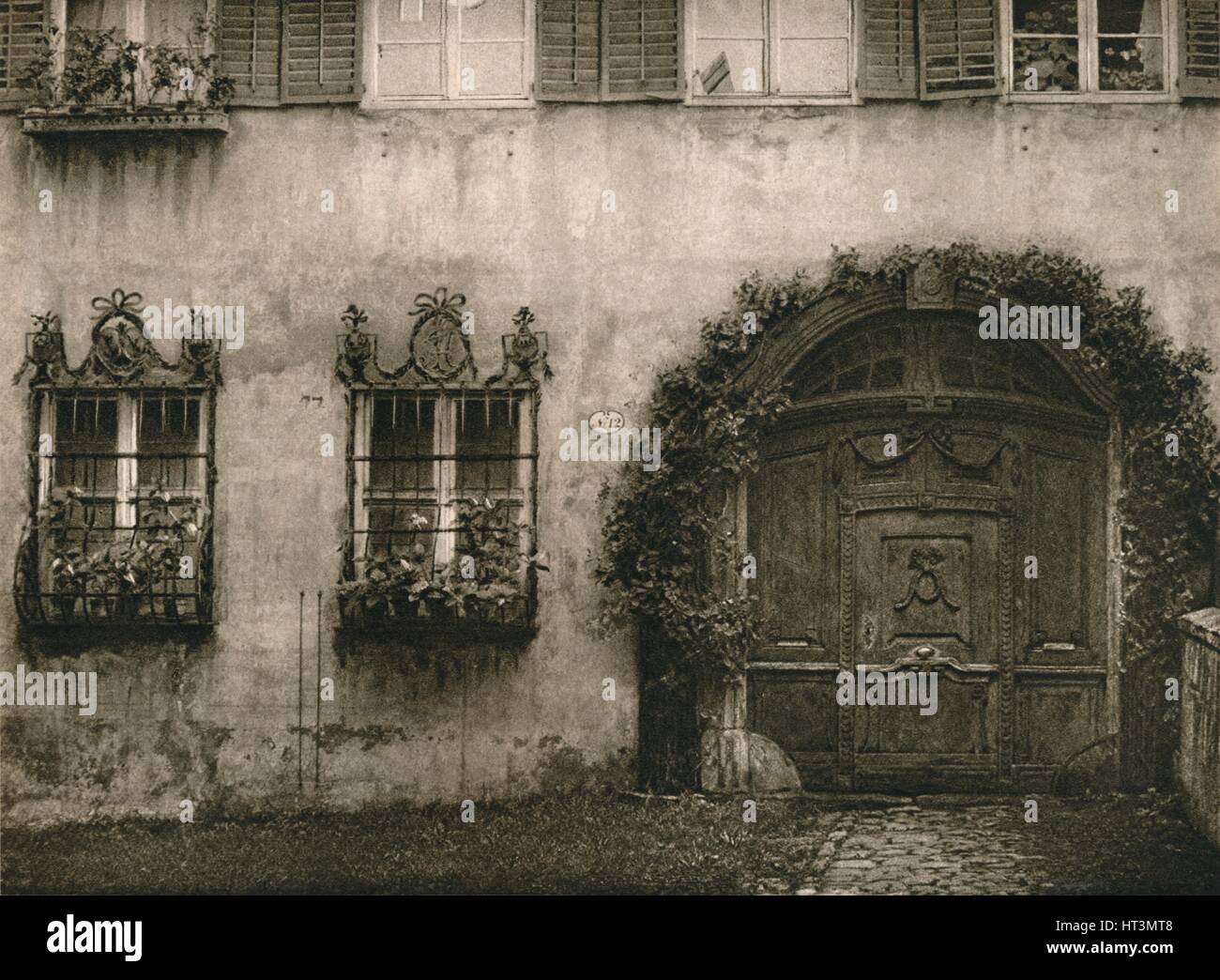 "Bei Dinkelsbuhl", 1931. Künstler: Kurt Hielscher. Stockfoto