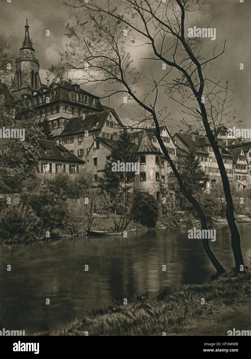"Tübingen", 1931. Künstler: Kurt Hielscher. Stockfoto