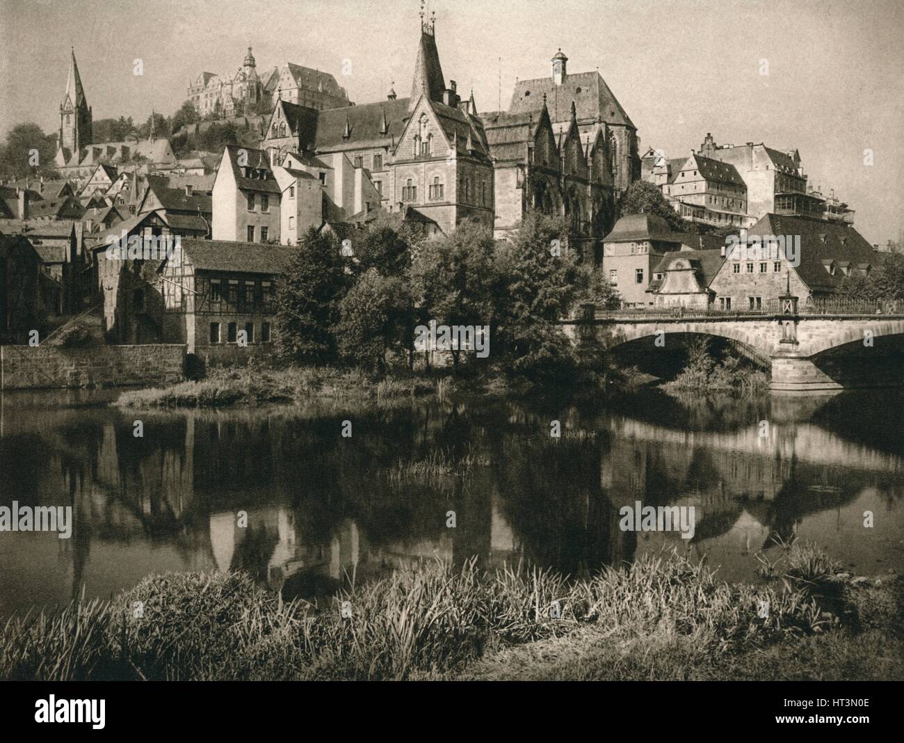 "Marburg", 1931. Künstler: Kurt Hielscher. Stockfoto