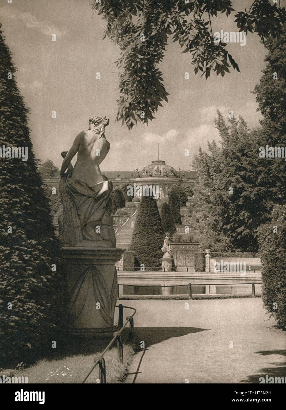 "Sanssouci", 1931. Künstler: Kurt Hielscher. Stockfoto