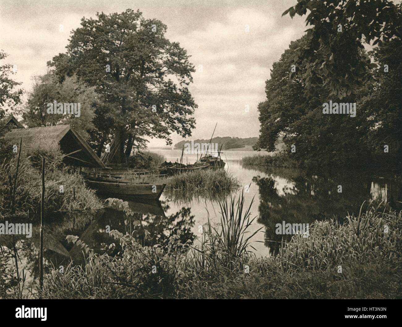 "Ratzeburger See', 1931. Künstler: Kurt Hielscher. Stockfoto
