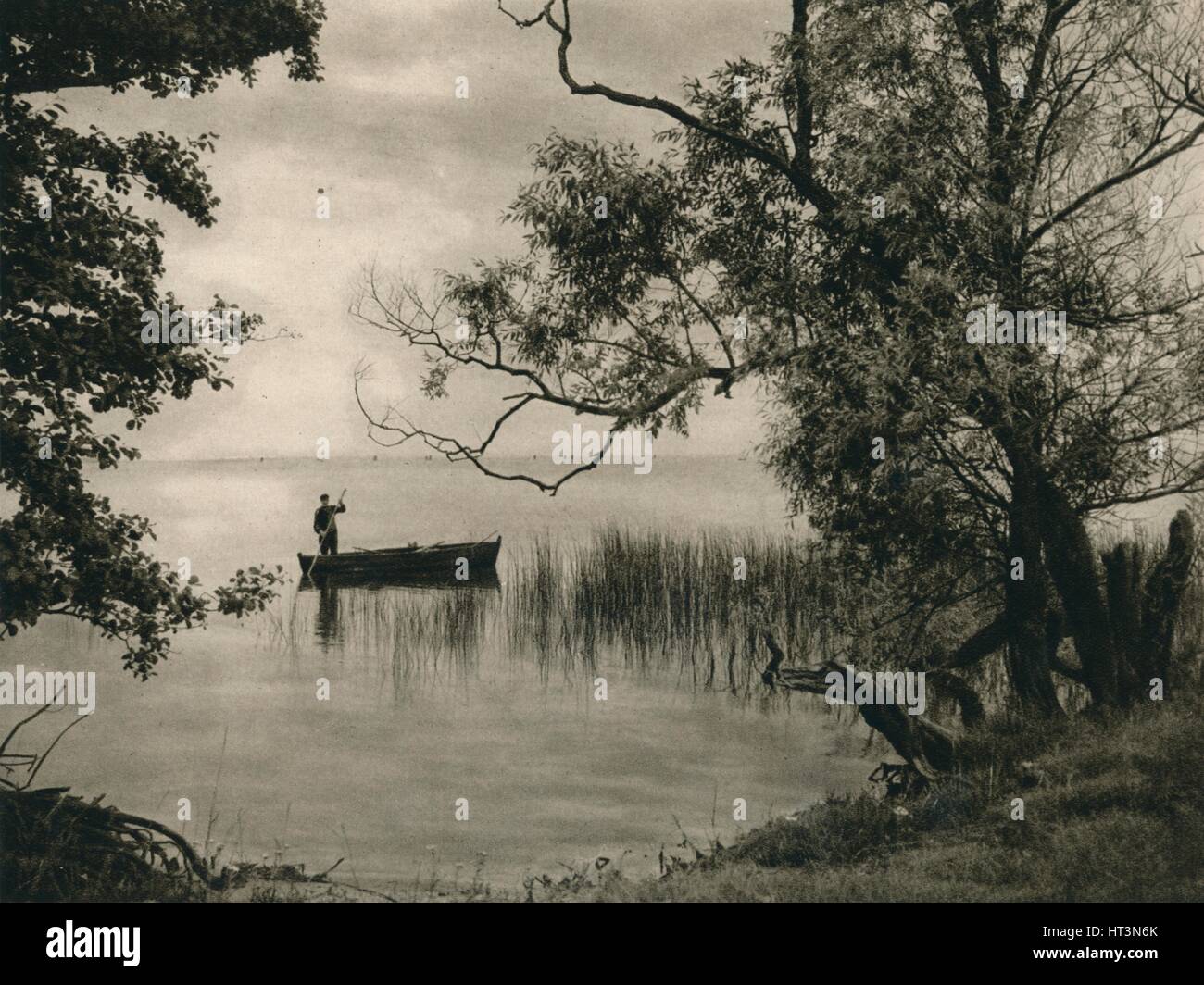 "Frische Haff in der Nähe von Lochstadt", 1931. Künstler: Kurt Hielscher. Stockfoto