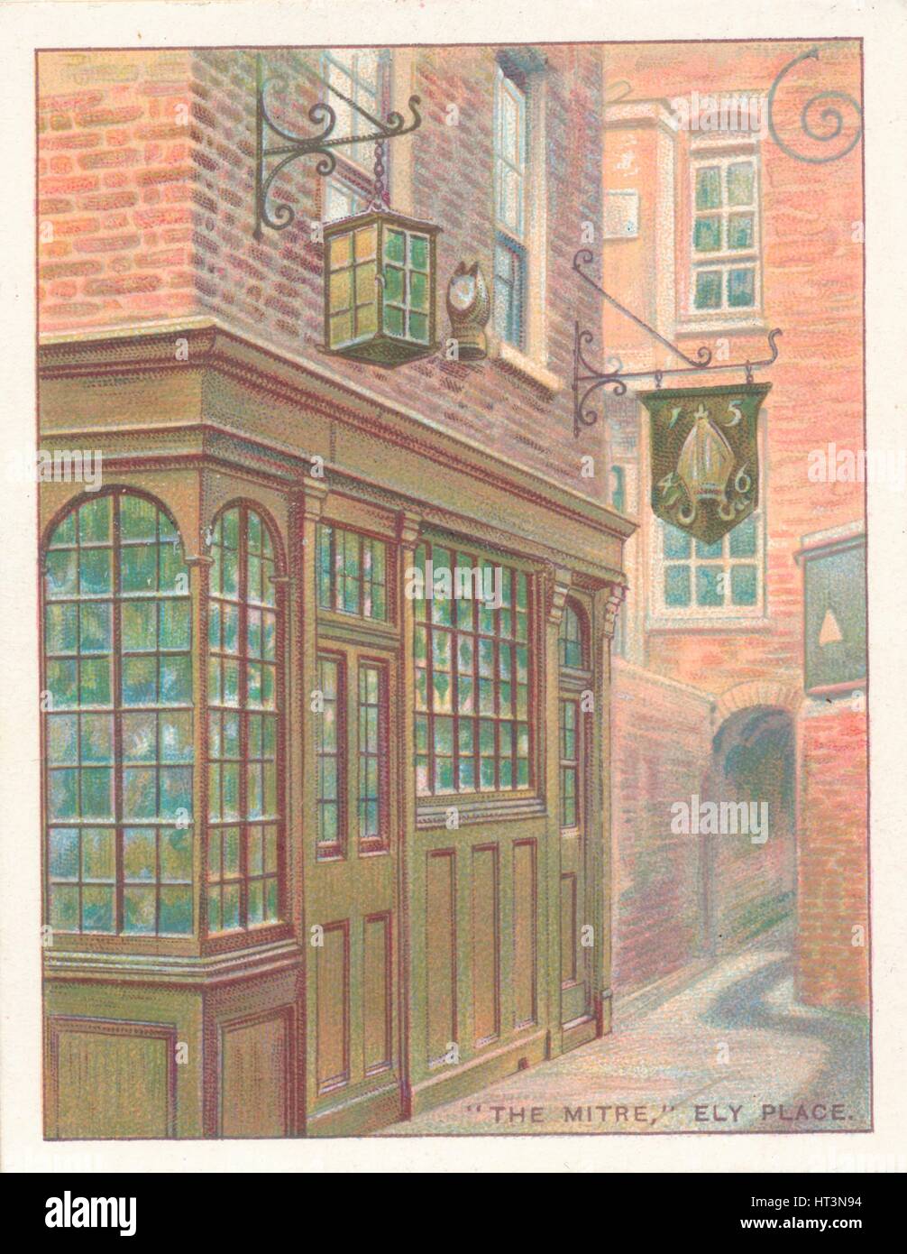 Mitre, Ely Place ", 1929. Künstler: unbekannt. Stockfoto