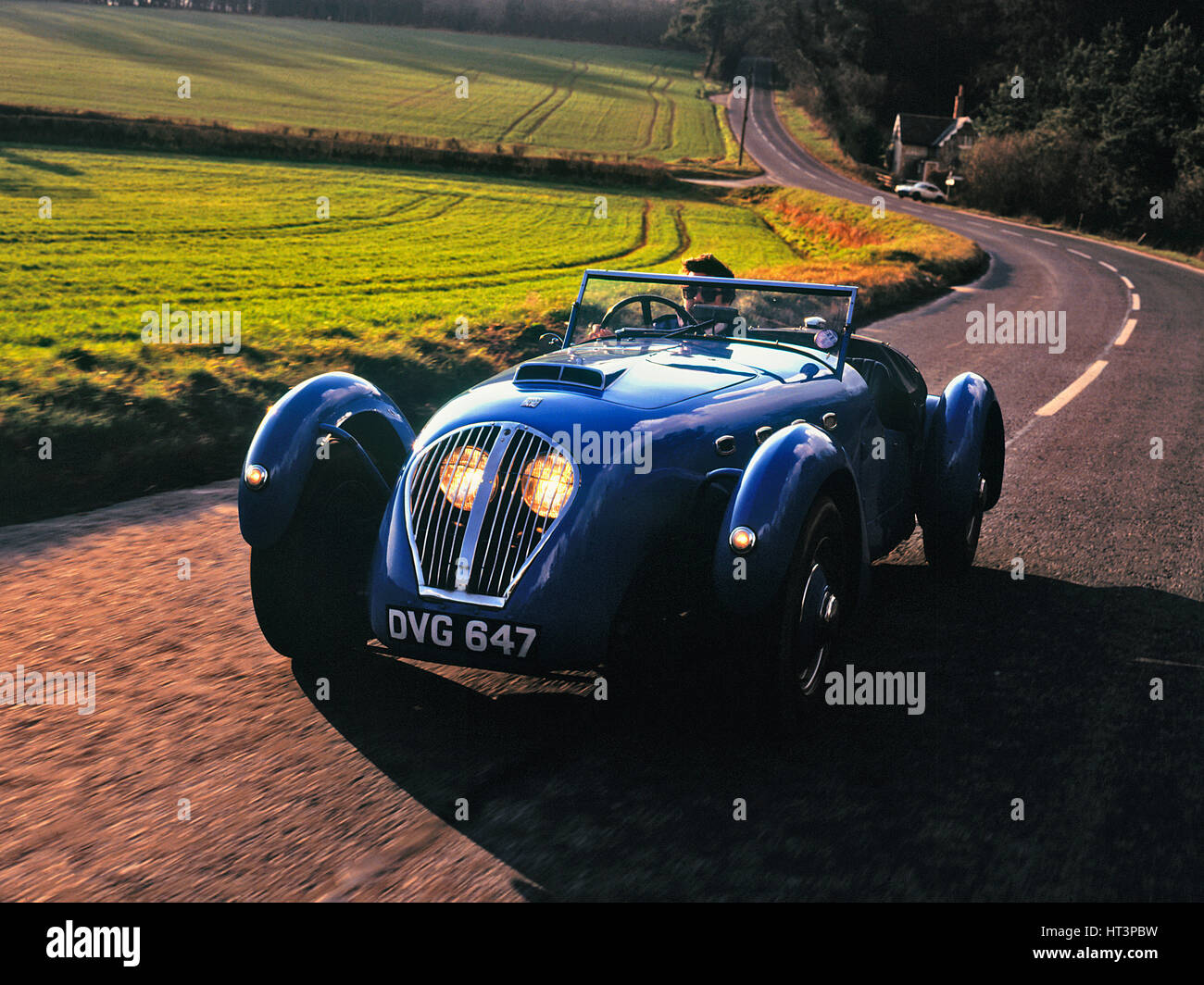 1950-Healey Silverstone Künstler: unbekannt. Stockfoto