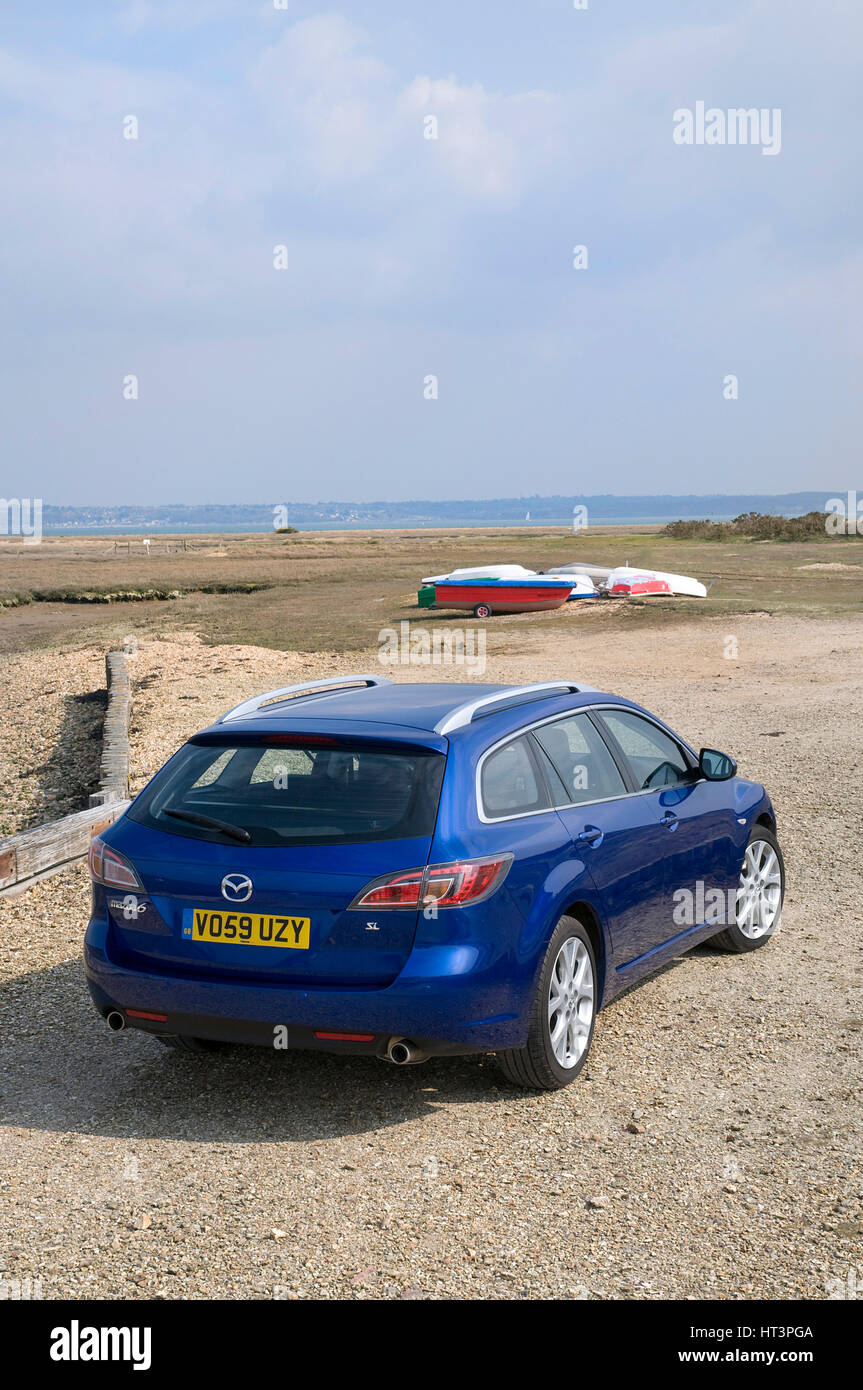 2010 Mazda 6 SL Estate Künstler: unbekannt. Stockfoto