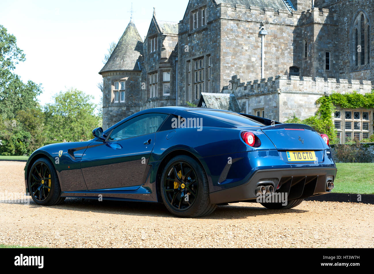 2010 Ferrari 599 GTO Künstler: unbekannt. Stockfoto