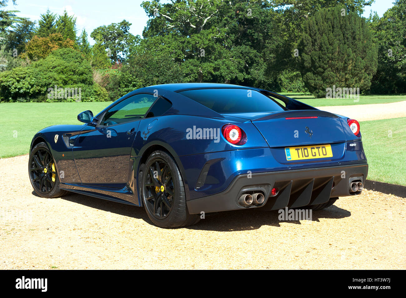 2010 Ferrari 599 GTO Künstler: unbekannt. Stockfoto