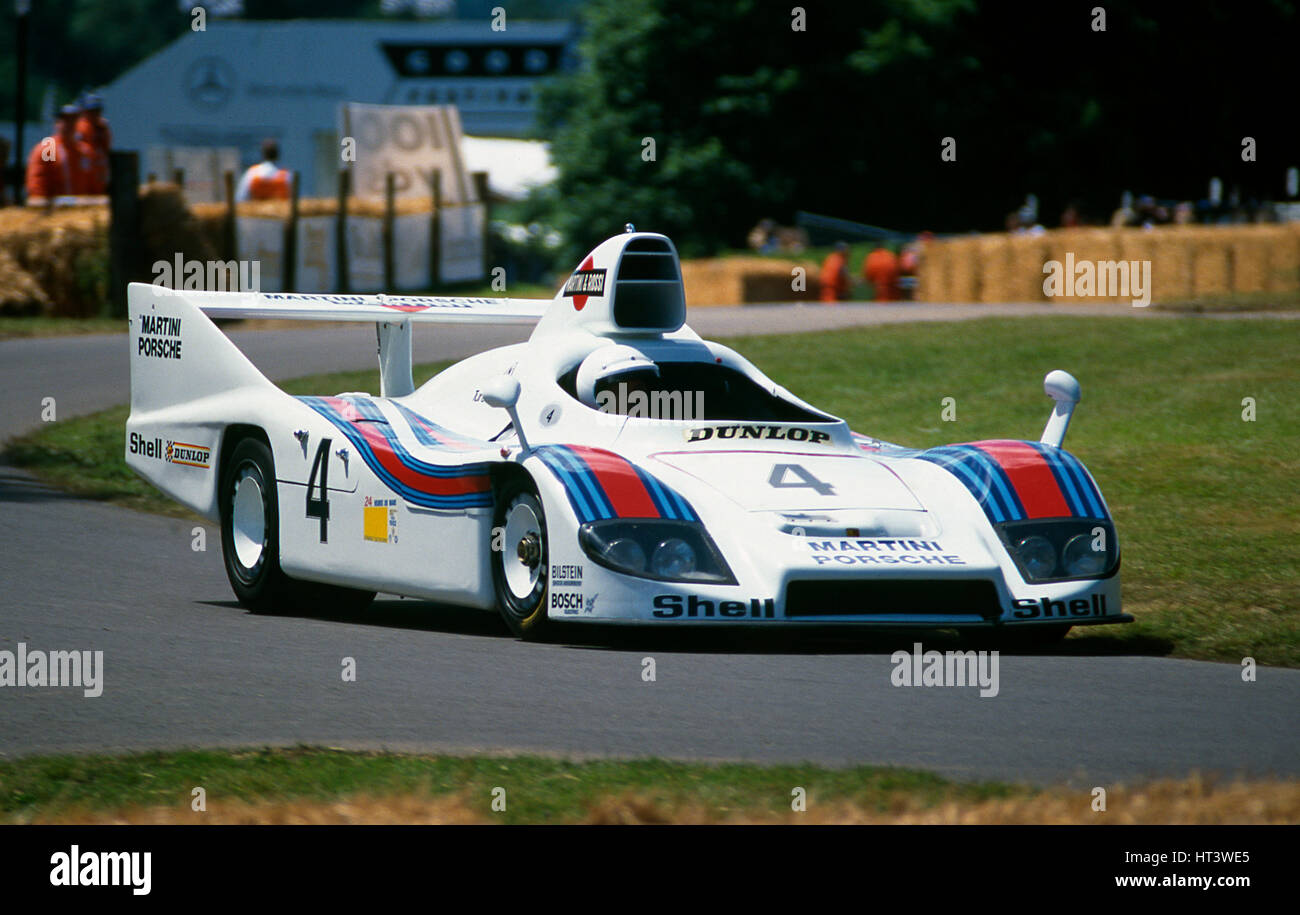 1977 Porsche 936 beim Goodwood Festival of Speed Künstler: unbekannt. Stockfoto