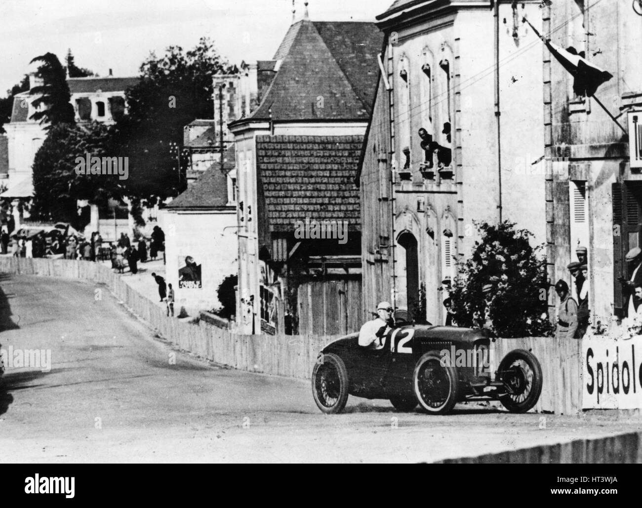 1923 französische Grand Prix, Henry Segrave in Sunbeam Künstler: unbekannt. Stockfoto