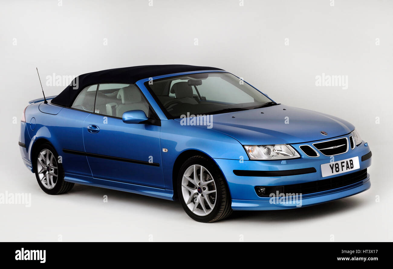 Saab 9-3 Cabriolet Künstler 2007: unbekannt. Stockfoto