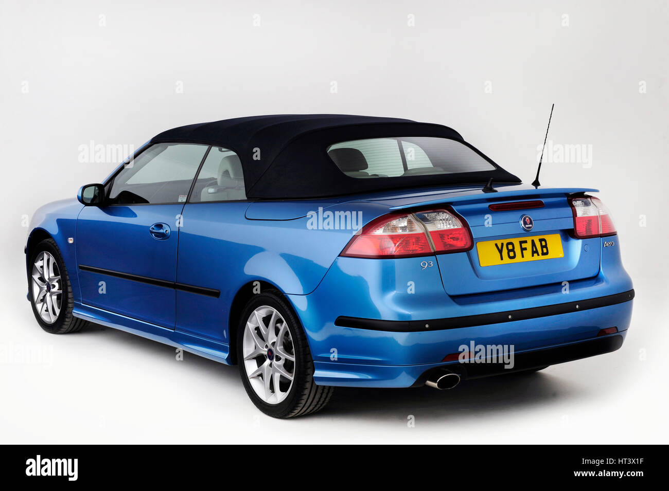 Saab 9-3 Cabriolet Künstler 2007: unbekannt. Stockfoto