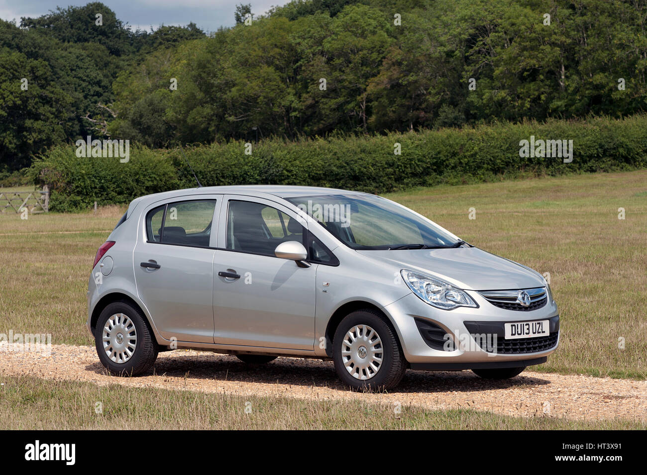 2013 Opel Corsa 1.2 Eco Flex Künstler: unbekannt. Stockfoto