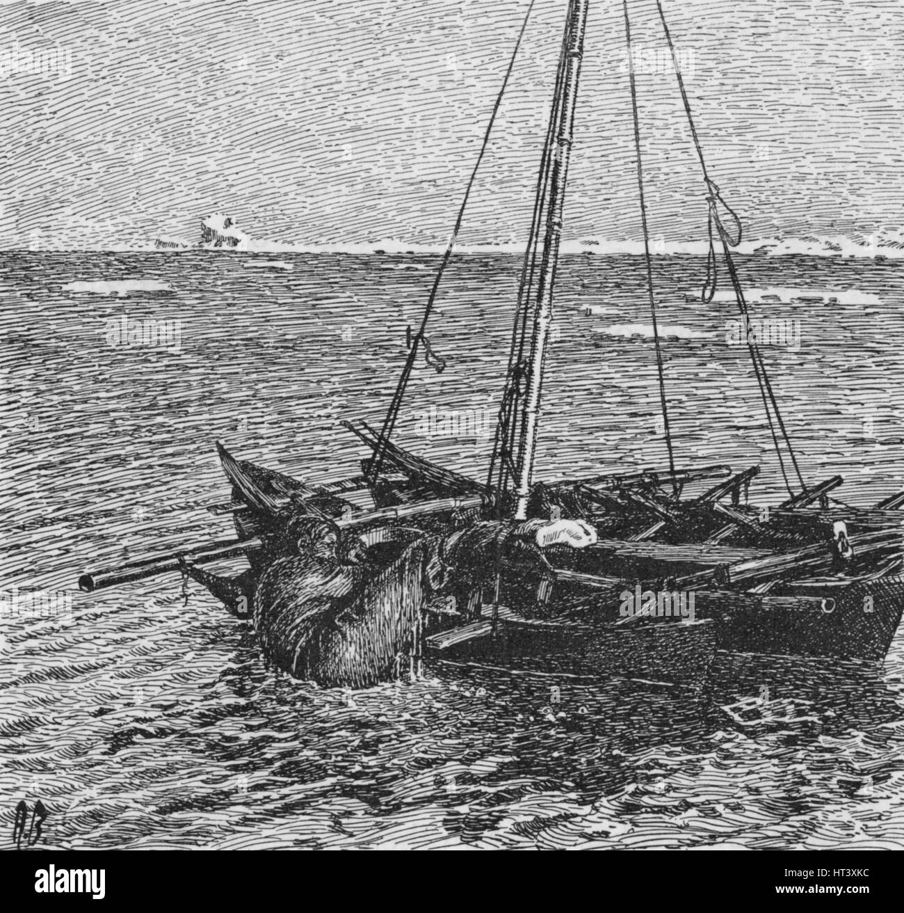 "Es gelang mir, ein Bein schwingen bis", c1893-1896, (1897). Künstler: Ein Bloch. Stockfoto