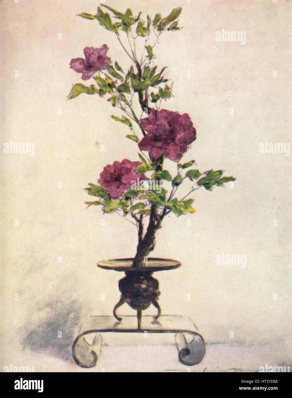 "Blume-Platzierung", c1887, (1901). Künstler: Mortimer L Menpes. Stockfoto