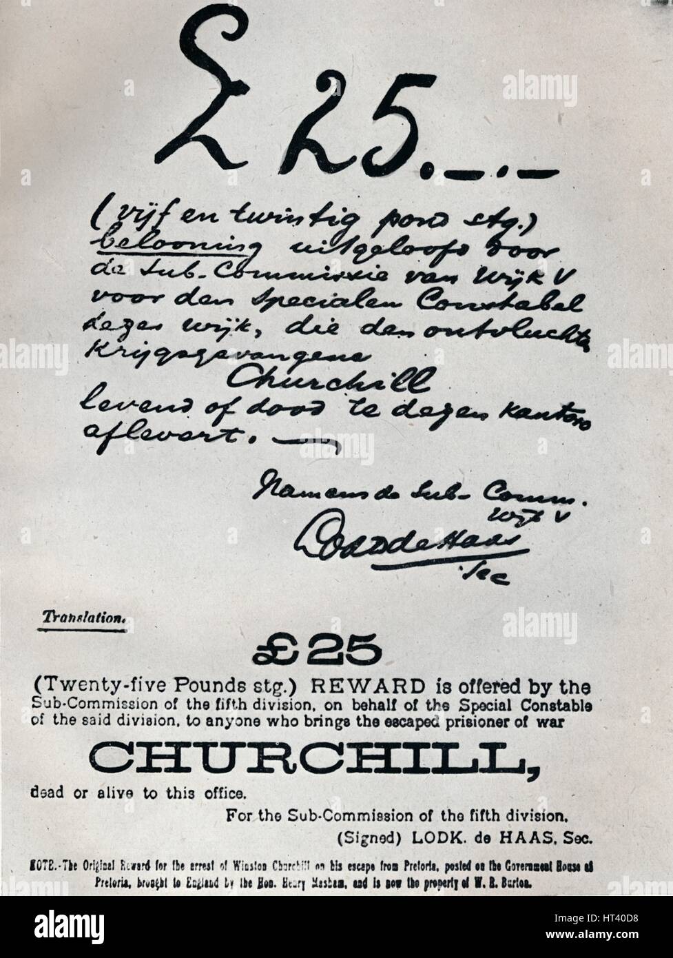 "Die Buren bemühte, ihn zurückzuerobern", 1899, (1945). Künstler: unbekannt. Stockfoto