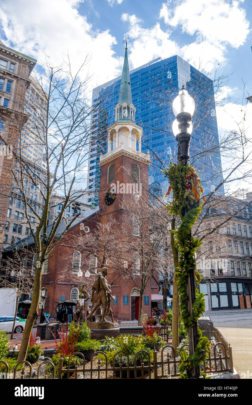 Old South Meeting House - Boston, Massachusetts, USA Stockfoto
