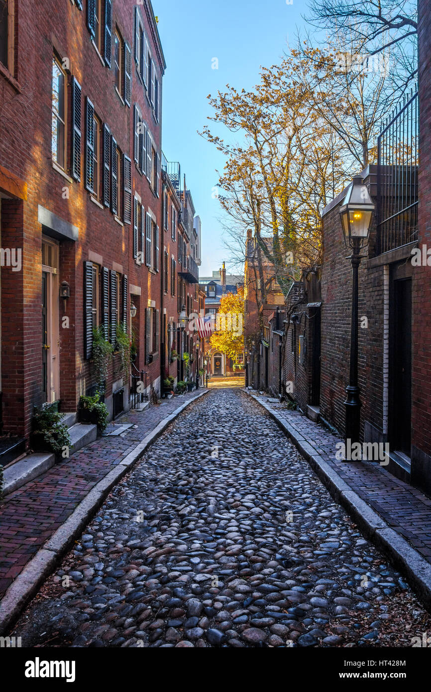 Eichel Street, Boston, Massachusetts, USA Stockfoto