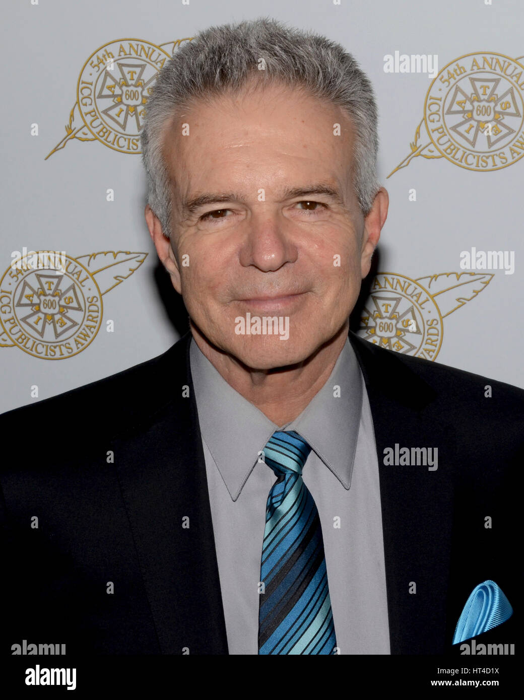 Tony Denison kommt bei den 54. Annual International Cinematographers Guild Publizisten Awards am 24. Februar 2017 bei The Beverly Hilton Hotel in Beverly Hills, Kalifornien. Stockfoto