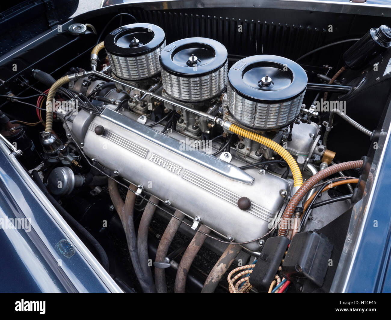 1950 Ferrari 166MM Barchetta. Körper von Touring Superleggera Mailand Italien Auto war einst im Besitz Gianni Agnelli. Stockfoto