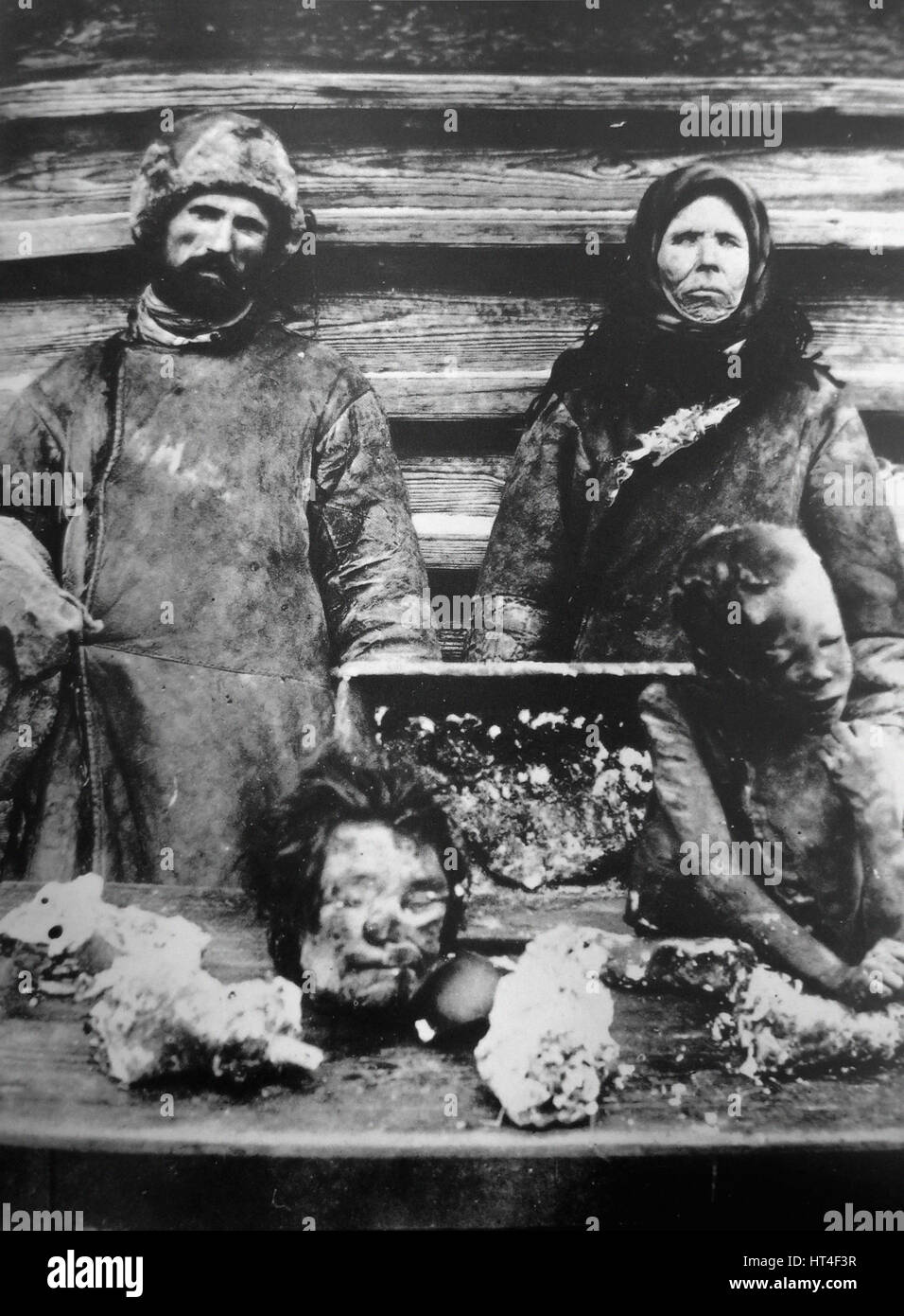Kannibalismus während russische Hungersnot 1921 Stockfoto