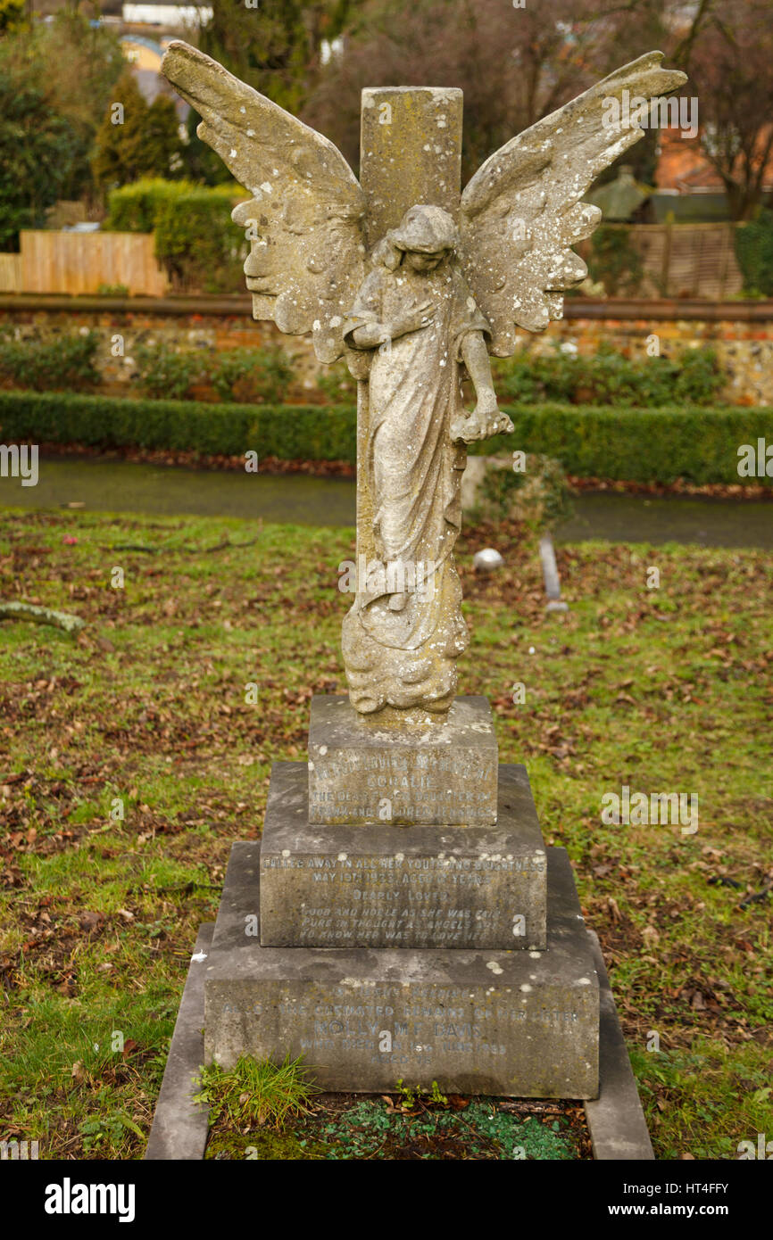 High Wycombe Friedhof Stockfoto