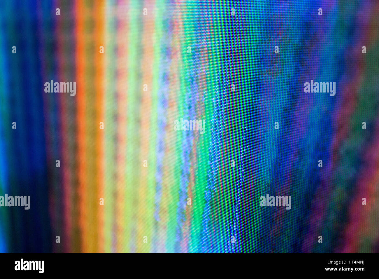 Zusammenfassung Des Tv Pixel Moire Muster In Farbe Stockfotografie Alamy