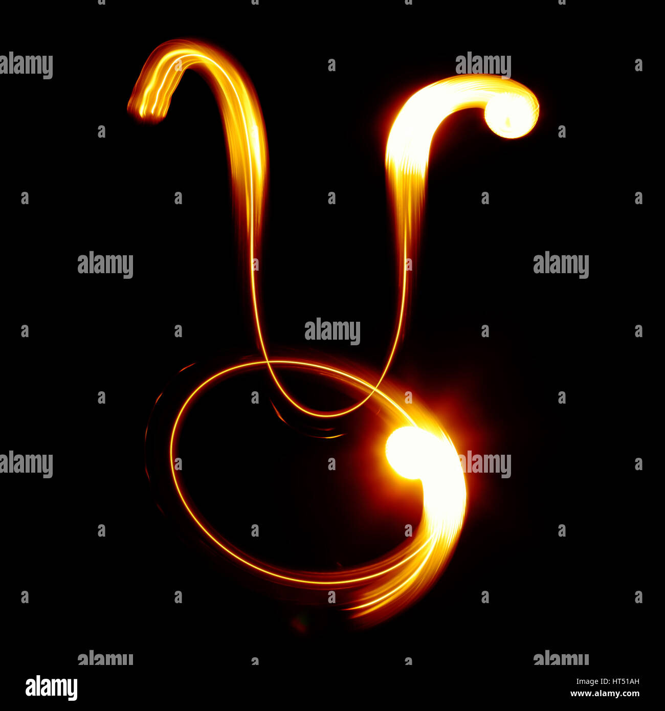 Taurus. Tierkreis-Zeichen-Sammlung Stockfoto