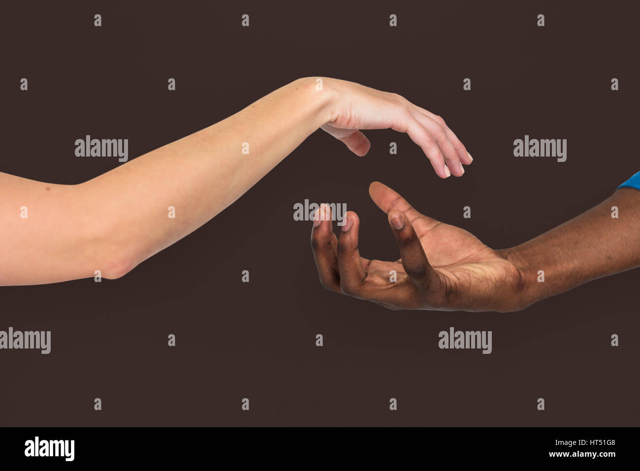 Hand-Arm-menschlichen Hintergrund-Konzept Stockfoto