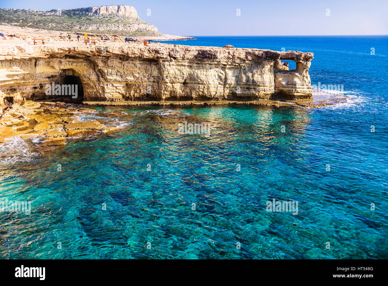 zypresse-protaras-promenade-stockfotos-und-bilder-kaufen-alamy